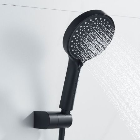 Смеситель для душа Shevanik S4716H, черный