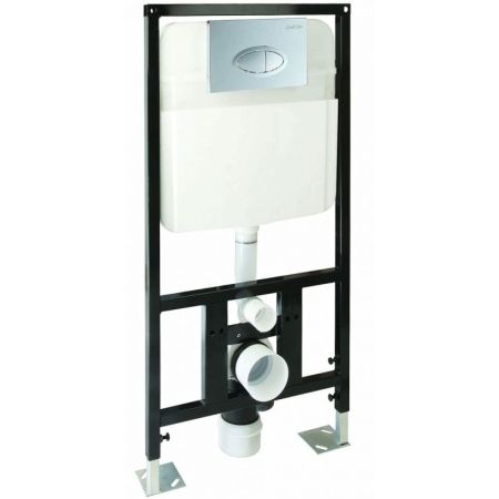 Инсталляция SantiLine SL-01 с клавишей смыва Хром