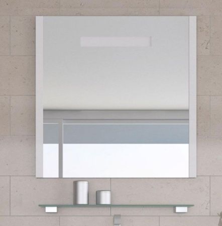 Зеркало SanVit Санвит 90 zsanv090 в цвете Ral с подсветкой Белый глянец