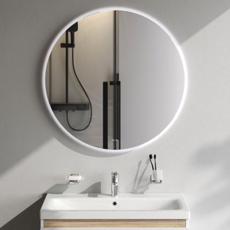 M85MOX40801S X-Joy Зеркало круг с интерьерной Led подсветкой, ИК-сенсорром, 80 см, артикул M85MOX40801S