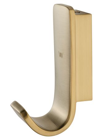 Крючок для ванной WONZON & WOGHAND LOTTE, Брашированное золото (WW-8315-BG), артикул WW-8315-BG