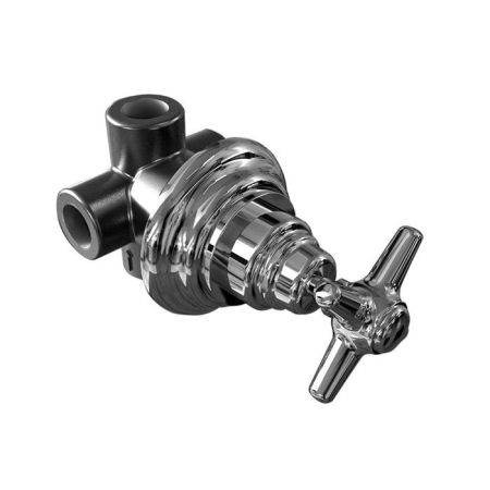 Stella Italica Встраиваемый переключатель для душа 0/153 на 2 выхода, цвет: хром, артикул IT 01202 CR00