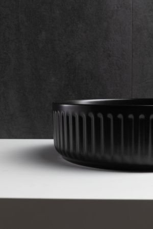 Раковина накладная Allen Brau Fantasy Line 36 4.11032.31 черный матовый, артикул 4.11032.31