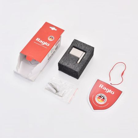 Крючок для ванной комнаты Raglo R301.05.09, графит