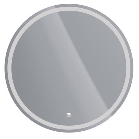 Зеркало Dreja Luno 60x60 см, белый, артикул 99.2008