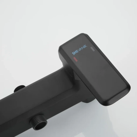 Душевая система Shevanik S8836H, черный, артикул S8836H