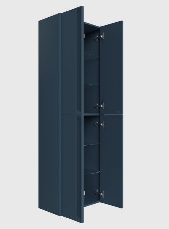 Шкаф-пенал Allen Brau Fantasy 60 1.11008.BGM 2.0 синий матовый, артикул 1.11008.BGM 2.0