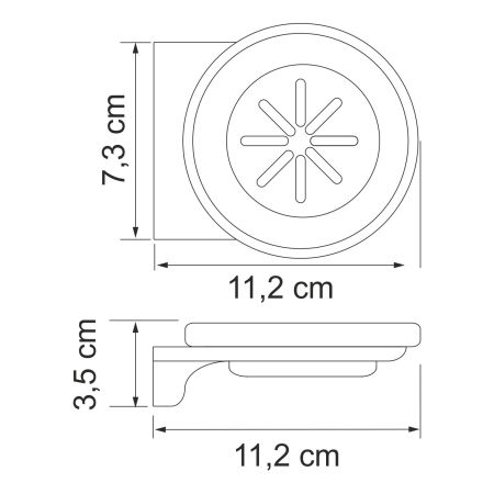 Kammel K-8329WHITE Мыльница, артикул K-8329W