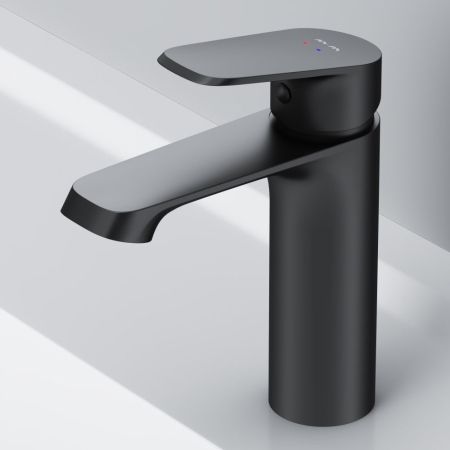 F8F02122 Func, смеситель для умывальника, черный, артикул F8F02122