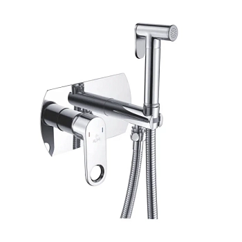 Гигиенический душ со смесителем Rose R205, хром