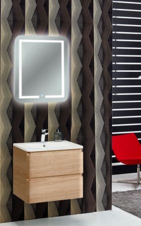 Тумба под раковину Vincea Alba VMC-1A600WO подвесная W.Oak, артикул VMC-1A600WO