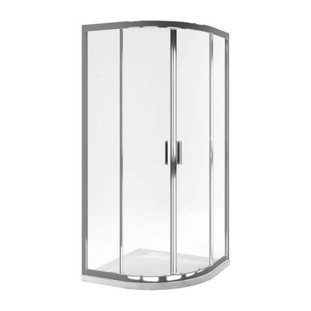 Душевое ограждение EXCELLENT Серия 201 90х90 полукруг (хром), артикул KAAC.1801.900/N