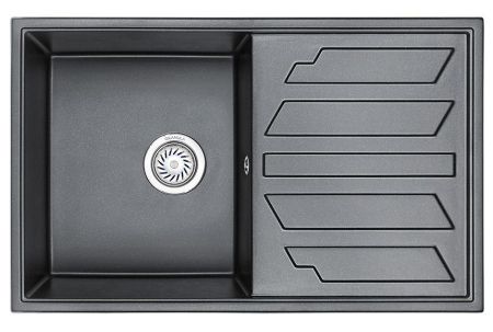Кухонная мойка Granula 8002, ШВАРЦ, артикул 8002, ШВАРЦ