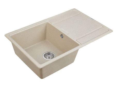 Кухонная мойка Paulmark Flugen 78 PM217850-BE Бежевая