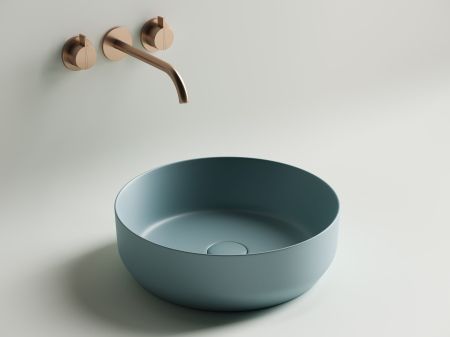 Умывальник чаша накладная круглая (цвет Зеленый Матовый) Element 390*390*120мм CN6022MLG, артикул CN6022MLG