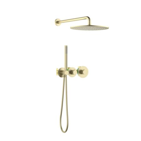 Душевая система встроенная с термостатом Timo Saona SX-2359/17SM золото матовое, артикул SX-2359/17SM