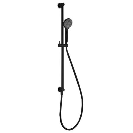 Fima Carlo Frattini Saliscendi Душевой гарнитур, со штангой и ручным душем, цвет: чёрный матовый, артикул F2039NS