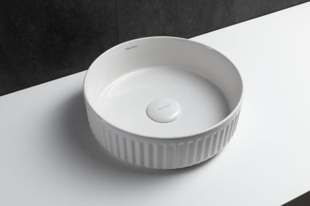 Раковина накладная Allen Brau Fantasy Line 36 4.11032.20 белый, артикул 4.11032.20