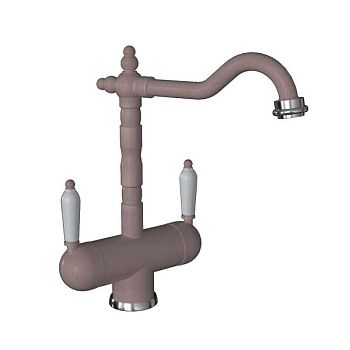 Смеситель для кухни с подключением фильтра Florentina АРИЯ 333.21H.2113.107, песочный