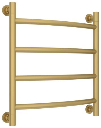 Полотенцесушитель водяной "ГАЛАНТ+" 500х500 (Матовое ЗОЛОТО), артикул 032-0200-5050