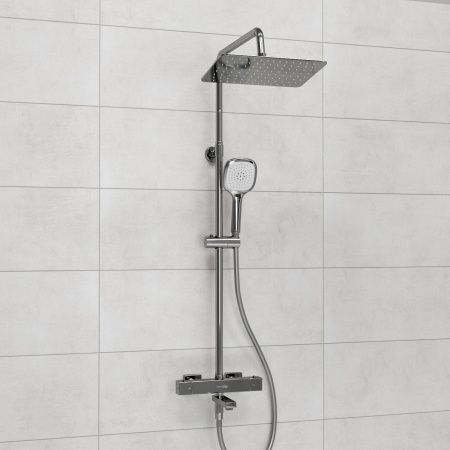 A199.069.065.087.CH Thermo Душевой комплект с термостатическим смесителем
