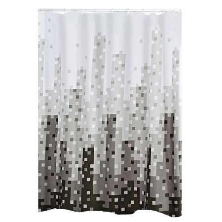 Штора для ванны Ridder Skyline 200х180 Серая, артикул 47367