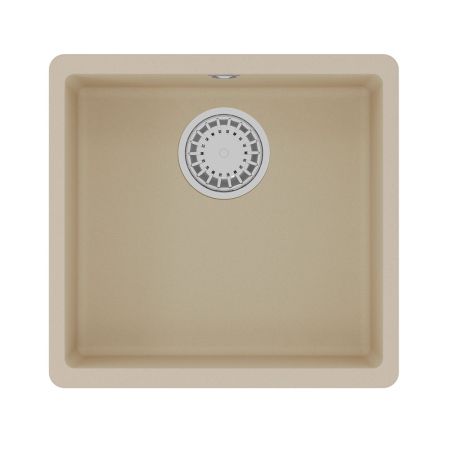 Кухонная мойка Lemark SINARA 440-U подстольного монтажа из кварцгранита цвет: Бежевый (9910068), артикул 9910068