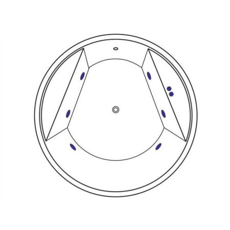 Ванна EXCELLENT Great Arc 160 "SOFT" (хром), артикул WAEX.GRE16.SOFT.CR