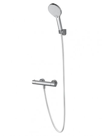 Смеситель для душа с термостатом WONZON & WOGHAND INN 3, Хром (WW-B2065-A-CR)