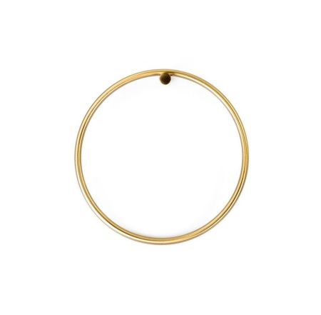 Stil Haus Hashi, полотенцедержатель - кольцо, цвет золото сатин, артикул HS07(15)