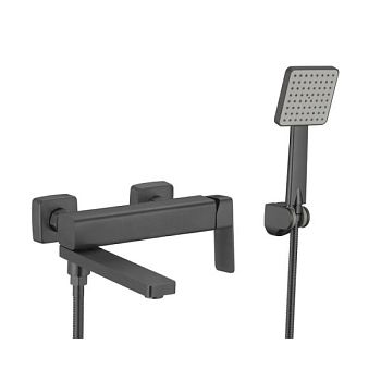 Смеситель для ванны Fmark FS8724-22Q, графит