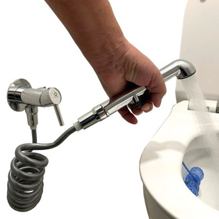 Гигиенический душ со смесителем Rav Slezak Seina SE843F, хром, артикул SE843F