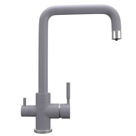 Смеситель для кухни Ulgran UQ-019-05, бетон, артикул UQ-019-05