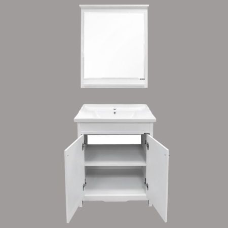 Тумба с раковиной Comforty Тбилиси 70 3132629 Белая