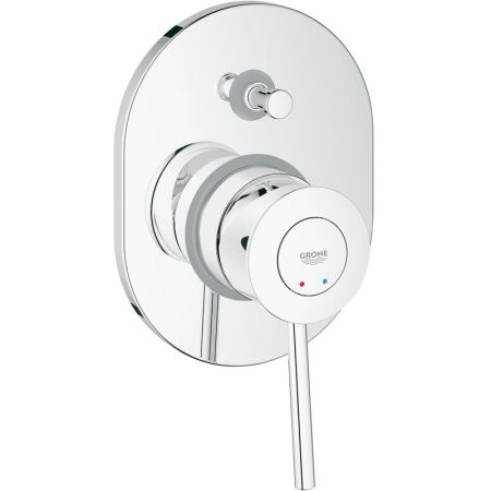 Смеситель для ванны с душем  GROHE BAU 29047000 (хром), шт, артикул 29047000