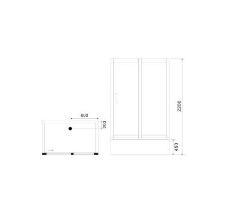 Душевая кабина B&W G5508