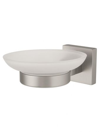 Мыльница с держателем WONZON & WOGHAND POLO, Брашированный никель (WW-8922-BN), артикул WW-8922-BN