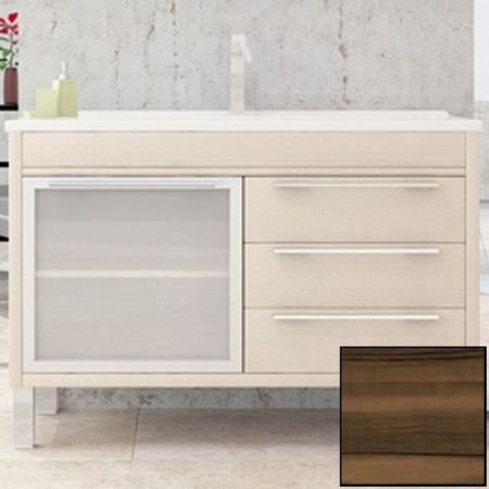 Тумба с раковиной SanVit Новелла Lux 100 knoveln100 с фактурой под дерево Кедр, артикул knoveln100