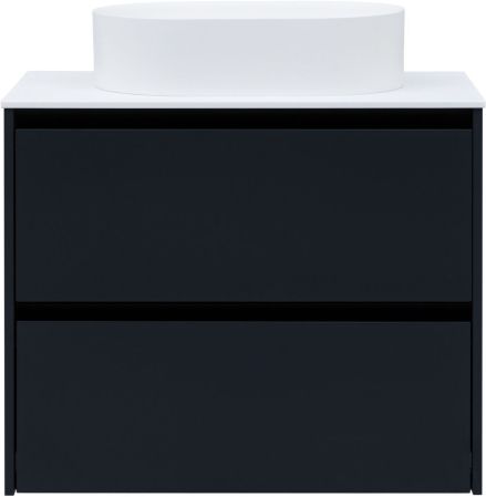Тумба под раковину Allen Brau Activity 80 1.34004.AM антрацит матовый/черный браш, артикул 1.34004.AM