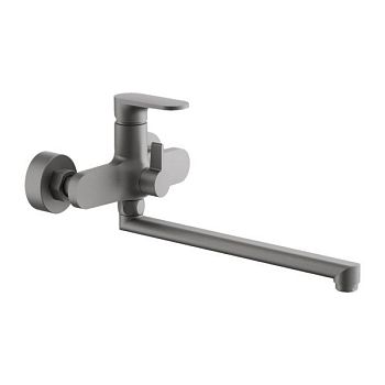 Смеситель для ванны BELZ B22713-3, оружейная сталь