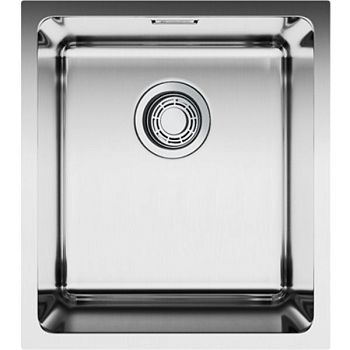 Мойка, OMOIKIRI, Tadzava, ширина, мм-380, глубина, мм-440, высота, мм-200, тип установки-встраиваемый, отверстия для смесителя-отсутствуют, с переливом, сифон и донный клапан в комплекте, автоматический донный клапан-приобретается отдельно, материал-нержа