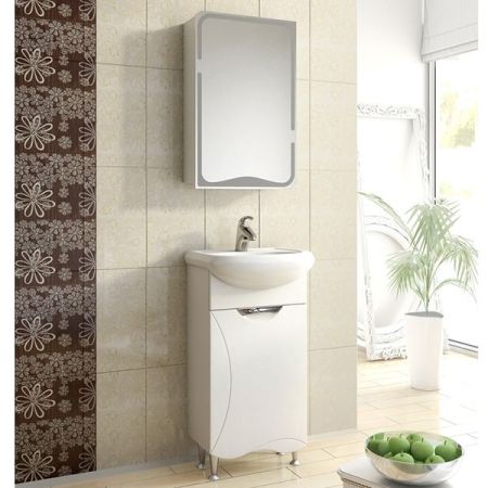 Зеркальный шкаф Vigo Callao 45 Белый, артикул 26-450