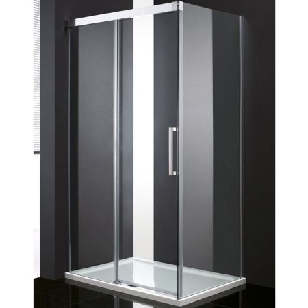 Душевой уголок Cezares Premier-Soft AH-1 120x80 IV профиль Хром стекло прозрачное