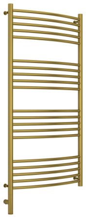 Полотенцесушитель электрический "БОГЕМА 3.0" 1200х600 / МЭМ левый (Состаренная латунь), артикул 051-5802-1260