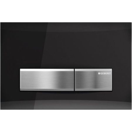 Клавиша смыва Geberit Sigma 50 115.788.SD.5 Дымчатое стекло/хром Клавиша смыва Geberit Sigma 50 115.788.SD.5 Дымчатое стекло/хром