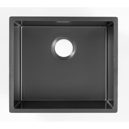 Кухонная мойка Grandex Aqua Optima 5010863, графит, артикул 5010863