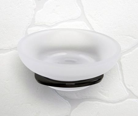 Мыльница WasserKRAFT Glan K-5129 Черная глянцевая