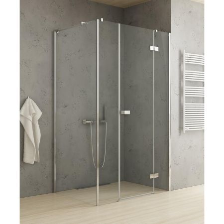 Душевое ограждение NEW TRENDY REFLEXA PLUS R 130x80x200 EXK-1221 (хром), артикул EXK-1221