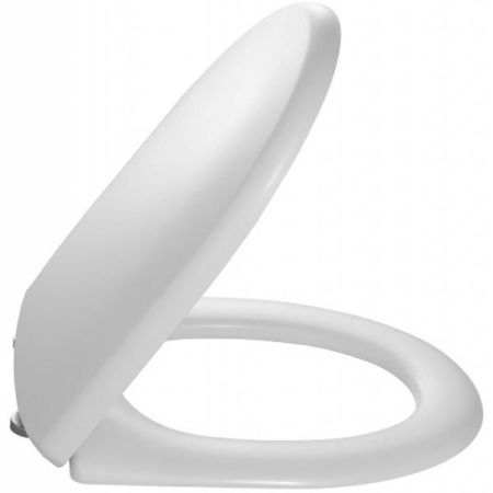 Сиденье для унитаза JACOB DELAFON ODEON E70006-00 (микролифт, дюропласт, белый), шт, артикул E70006-00