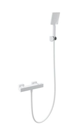 Смеситель для душа с термостатом WONZON & WOGHAND, Белый матовый (WW-B2026-A-MW)